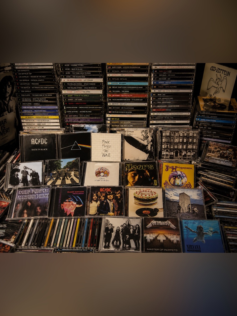 Looking For CD’s? We Have It All, Rock,Metal, Pop, Jazz, Blues, Country, Rap Etc